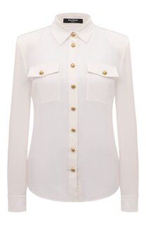 Шелковая рубашка Balmain
