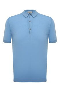 Хлопковое поло John Smedley