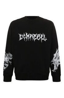 Хлопковый свитшот DOMREBEL