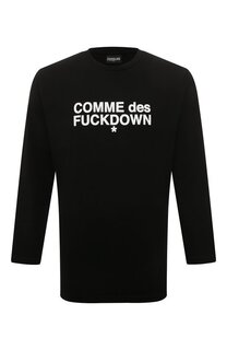 Хлопковый лонгслив Comme des Fuckdown