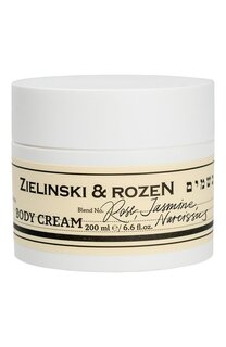 Крем для тела в банке Роза, Жасмин, Нарцисс (200ml) Zielinski&Rozen