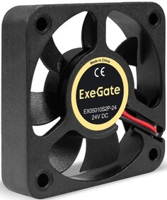 Вентилятор для корпуса Exegate EX295202RUS 50x50x10 мм, 7000rpm, 11.6CFM, 39dBA, 2-pin