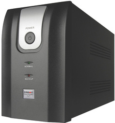 Источник бесперебойного питания Crown CMU-1000X CM000001503 line-Intractive, 1000VA600W, AVR, 2*EURO