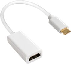 Кабель-адаптер Exegate EX-CM-HDMI2F EX294721RUS (USB Type C/19F, 4K/120HZ, 8K/30Hz)