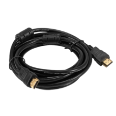 Кабель HDMI Exegate EX-CC-HDMI-3.0F EX294690RUS (19M/19M, 3м, v1.4b, ферритовые кольца, позолоченные контакты)