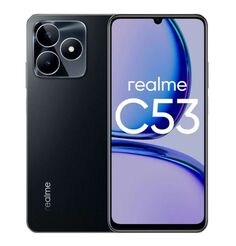 Смартфон Realme C53 6/128GB RMX3760 (6+128) BLACK черный моноблок 3G 4G 2Sim 6.74" 720x1600 Android 13 50Mpix 802.11 b/g/n/ac NFC GPS GSM900/1800 GSM1