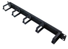 Панель 5bites CM-109B органайзер кабеля 5 колец щеточный ввод 1U/19"/BLACK