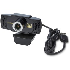 Веб-камера Exegate BusinessPro C922 2K EX294578RUS (матрица 1/3" 4Мп, 2560x1440, 30fps, -линзовый объектив (стекло), ручной фокус, USB, микрофон с шум