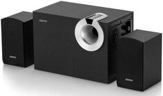 Компьютерная акустика 2.1 Edifier M206BT Black 2 сат.(дерево) + сабвуфер, 34W RMS, 63 Гц-20 кГц, дерево, AUX, BT,USB Flash