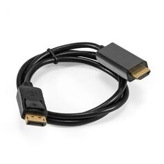 Кабель DisplayPort-HDMI Exegate EX-CC-DP-HDMI-1.0 EX294708RUS (20M/19M, 1,0м, экран)
