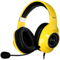 Гарнитура Edifier G2 II Yellow 20ГЦ-20кГЦ, 32Ом, длина кабеля 2,5м, 101Дб,разъем подключения USB,цвет:желтый