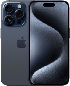 Смартфон Apple iPhone 15 Pro 256GB (MTQC3CH/A, MTQCZA/A) Blue Titanium (A3104), with 2 Sim trays no eSim