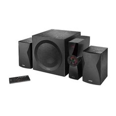 Компьютерная акустика 2.1 Edifier CX7 Black 2 сат. + сабвуфер 45ВТ, 69W RMS, 45 Гц - 19 кГц;, беспроводной пульт ДУ, BT 5.0, PC, AUX, USB, SD-карта