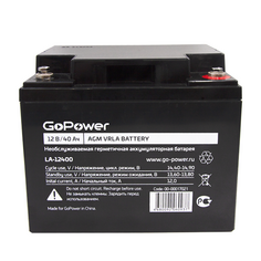 Батарея GoPower 00-00017021 LA-12400 12V 40Ah
