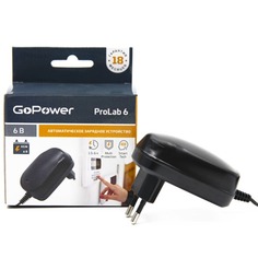 Зарядное устройство GoPower 00-00015354 для свинцово-кислотных аккумуляторов 6V ProLab 6 1.0A