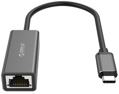 Адаптер Orico ORICO-XC-R45-V1-BK-BP USB Type-C/RJ45, черный