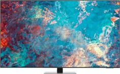 Телевизор Samsung QE65QN87AAUXCE QLED 4K, Smart TV,Wi-Fi, DVB-T2/C/S2, 120 Гц, 4*HDMI, 2*USB, silver