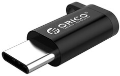 Переходник Orico ORICO-CBT-MT01-BK-BP USB 3.0 Micro-B/Type-C, черный