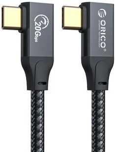 Кабель интерфейсный Orico ORICO-CSL32-30-BK-BP USB Type-C(m)/Type-C(m), USB3.2 Gen2*2, 20 Гбит/с, 100 Вт, 3 м, черный