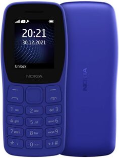 Мобильный телефон Nokia 105 DS 11SIAL01A01 blue