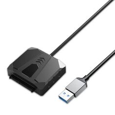 Адаптер Orico ORICO-UTS2-2AB-05-BK-BP 2,5"/3,5 HDD/SSD, SATA/USB 2.0 Type-A, черный