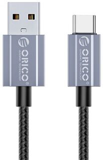 Кабель интерфейсный Orico ORICO-GQA12-10-BK-BP USB-A/Lightning, 5В/2,4А, 1 метр, черный