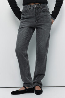 брюки джинсовые женские Джинсы straight прямые с высокой посадкой Befree