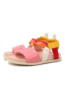 Кожаные сандалии Fendi