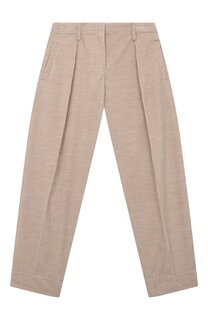 Хлопковые брюки Brunello Cucinelli