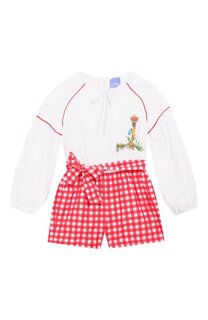 Хлопковый комбинезон Stella Jean Kids