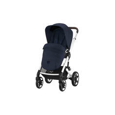 Детская коляска Cybex Talos S Lux SLV Ocean Blue с дождевиком