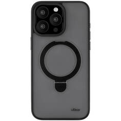 Чехол uBear Clip Mag Case для iPhone 15 Pro Max MagSafe чёрный