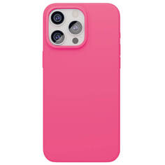 Чехол VLP Aster Case с MagSafe для iPhone 15 Pro, неоновый розовый