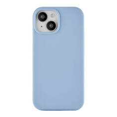 Чехол uBear Touch Mag Case для iPhone 15 MagSafe голубой