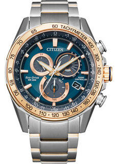 Японские наручные мужские часы Citizen CB5916-59L. Коллекция Radio Controlled