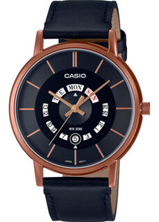 Японские наручные мужские часы Casio MTP-B135RL-1A. Коллекция Analog