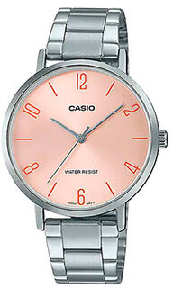 Японские наручные женские часы Casio LTP-VT01D-4B2. Коллекция Analog
