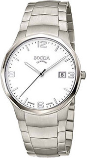 Наручные мужские часы Boccia 3656-01. Коллекция Titanium