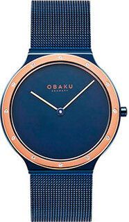 fashion наручные женские часы Obaku V285LESLML. Коллекция Mesh