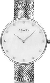 fashion наручные женские часы Obaku V288LXCWHC. Коллекция Mesh