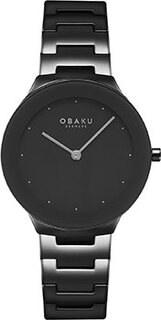 fashion наручные женские часы Obaku V290LXBBSB. Коллекция Links