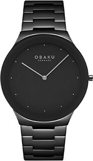fashion наручные мужские часы Obaku V290GXBBSB. Коллекция Links
