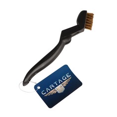 Щетка металлическая для чистки автомобиля 17 см Cartage