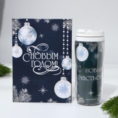 Ежедневник и термостакан Art Fox