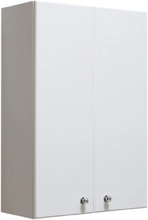 Шкаф двустворчатый 50x75 см белый Runo Кредо 00000000061 РУНО