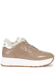 Кроссовки кожаные на меху Voile Blanche