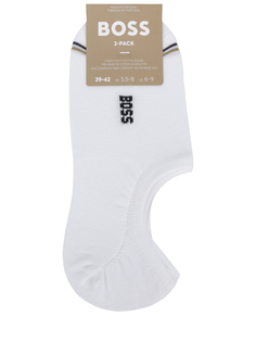 Набор из двух пар хлопковых подследников Boss