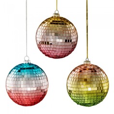 Елочные игрушки ErichKrause Decor Шар Диско 8 см