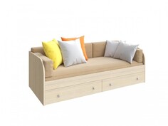 Кровати для подростков Подростковая кровать РВ-Мебель одноярусная Астра (дуб молочный)