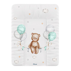 Накладки для пеленания Pituso Матрац для пеленания мягкий Мишка на шарах 72 x 52 см